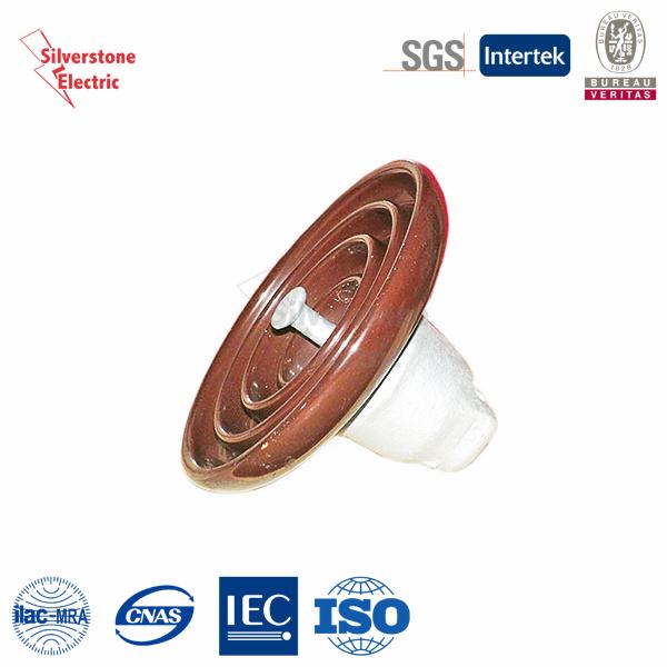 34.5kv Suspension porcelain Insulator ANSI 52-4
