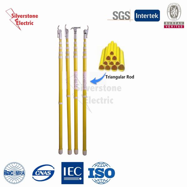 China 
                        Electric Power Fiberglass Insulated Telescopic Operating Rod
                      manufacture and supplier