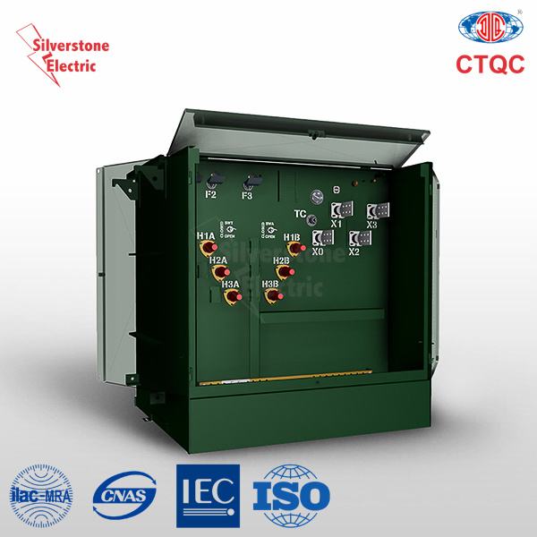 Three Phase Pad Mounted Live Front Distribution Transformer