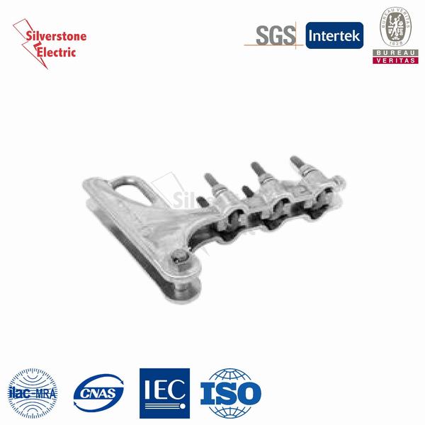 Transmission Line Fittings Aluminum Alloy Bolted Type Dead End Clamp Aerial Tension Clamp Nll Nld Series