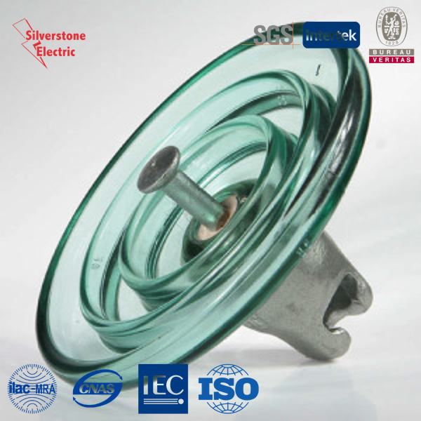 U240bp/170 Fog Type Toughened Glass Disc Insulators IEC 60372