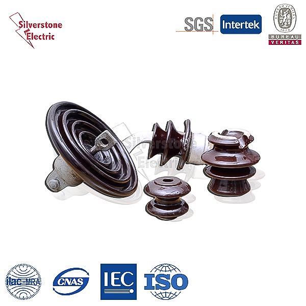 China 
                        Vintage Brown 24kv Pin Post Porcelain Insulator ANSI
                      manufacture and supplier