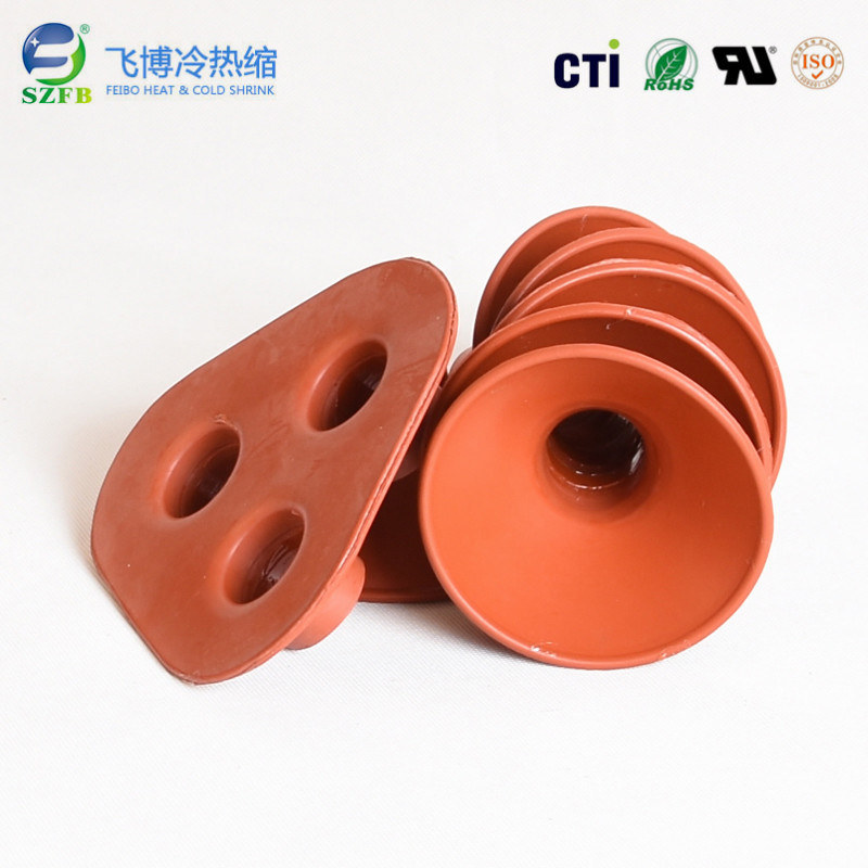 10kv Three-Hole Heat Shrinkable Umbrella Skirt Complete Specification Cable Accessories