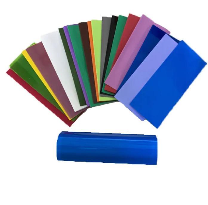 
                17-600mm Lay-Flat Anchura PVC calor contracción tubo de envoltura de color azul Para el paquete de baterías 18650 21700 32650
            