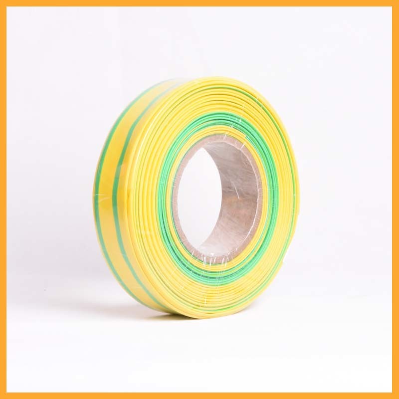 China 
                1kv Yellow and Green Double Color Heat Shrink Tube Custom Insulation Heat Shrink Tube
              manufacture and supplier