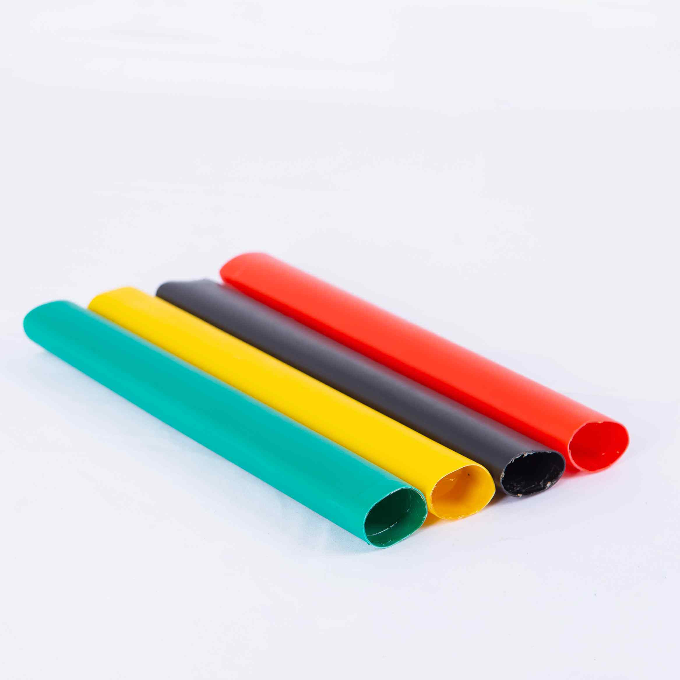 2: 1 Colored Polyolefin Insulated Heat Shrink Tubing Terminal Accessories