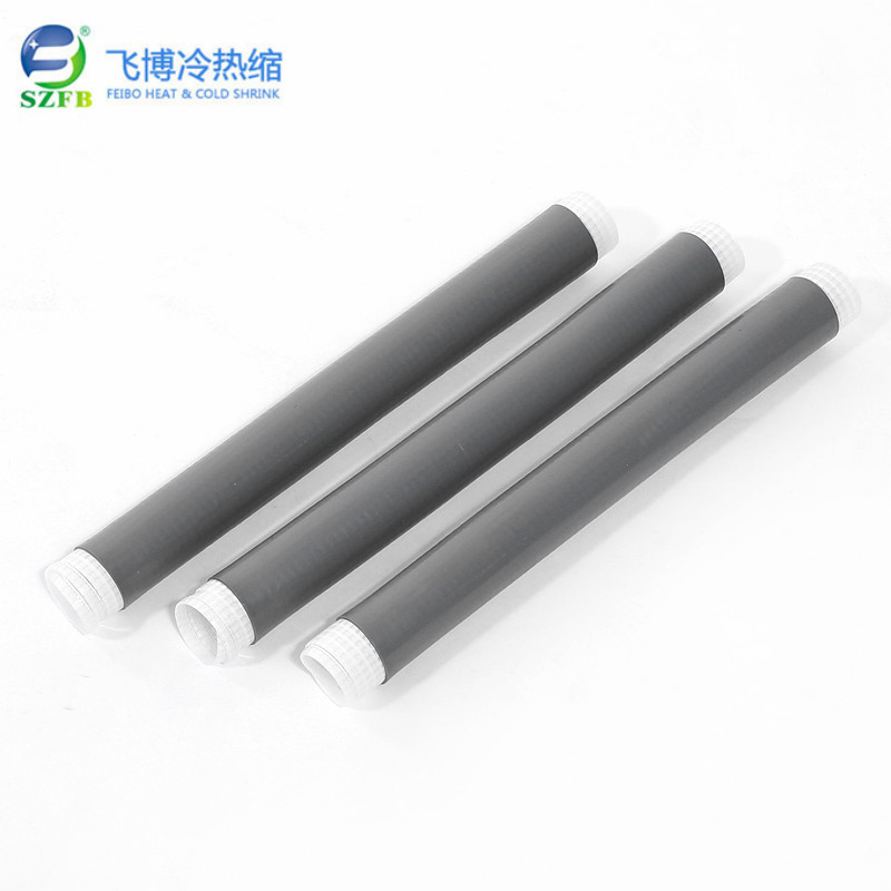 Китай 
                силиконовая резина 35 кв трубка холодной термоусадочной трубки высокого давления, прямая изоляция Трубка
              производитель и поставщик
