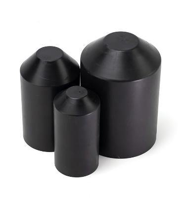 China 
                Cable Heat Shrink Cap Insulation Sleeve Cable Cap Heat Shrink Sleeve Black
              manufacture and supplier
