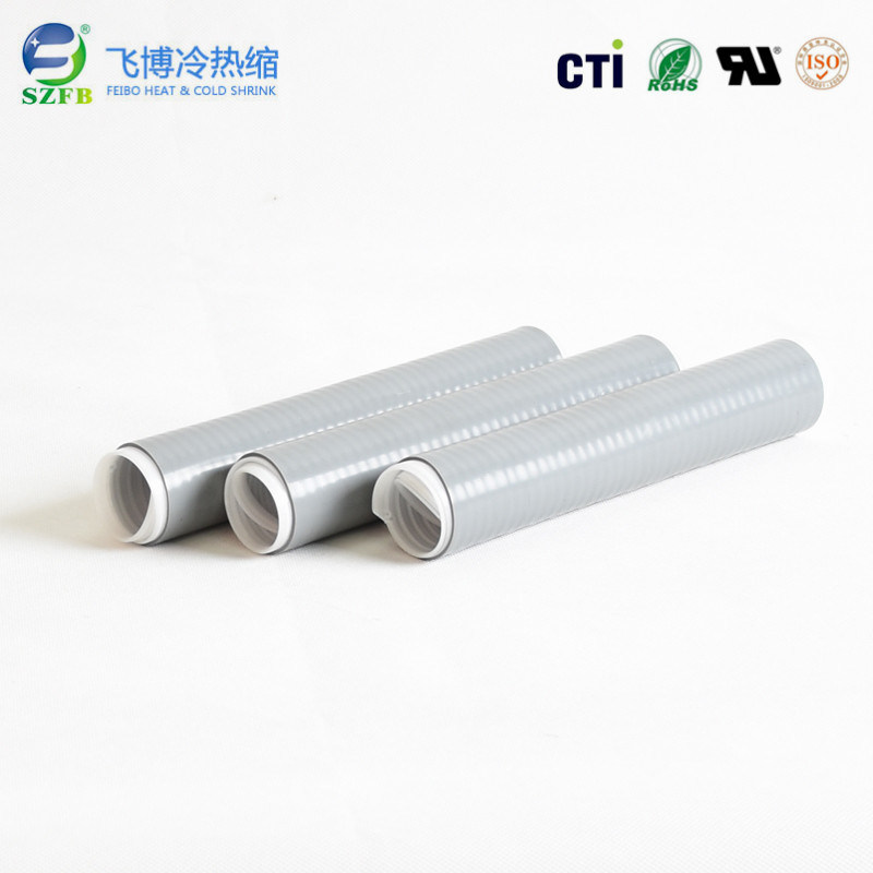 Cold Shrinkable Cable Accessories Ultraviolet Resistant Sealed Silicone Rubber Cold Shrinkable Sleeve