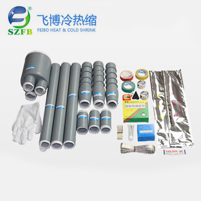 Cold Shrinkable Termination Kits Outdoor Silicone Rubber Cold Shrink Tube for Cable End Insulation
