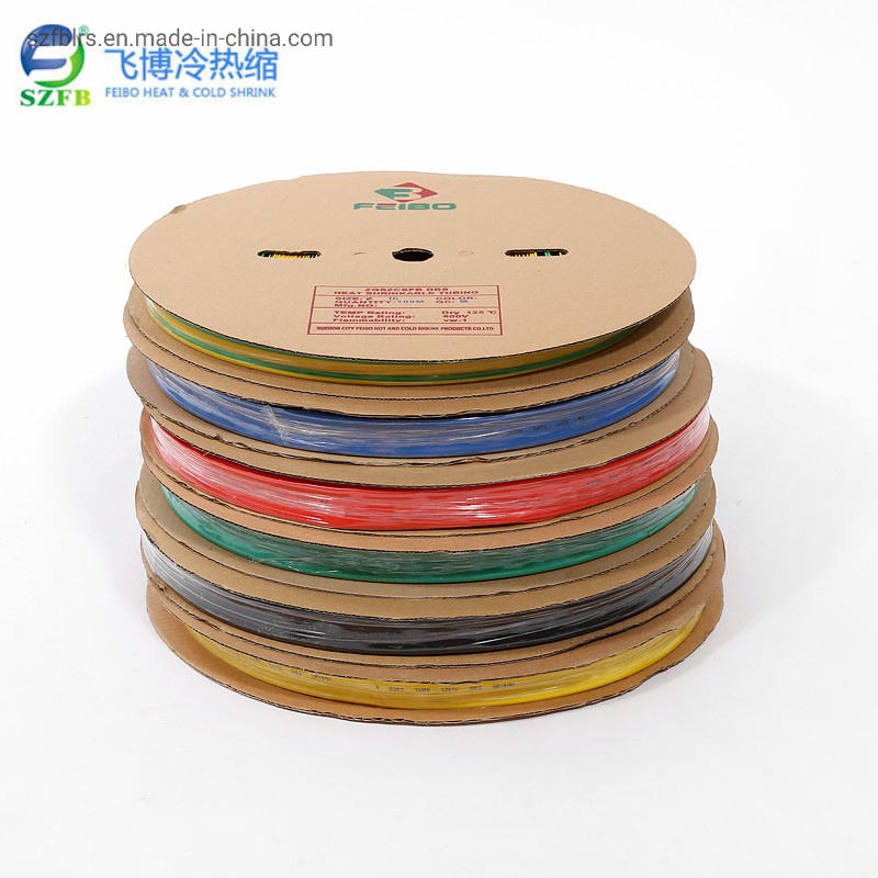 Color Low Voltage Insulated Heat Shrink Tube Single Wall Heat Shrink Tube
