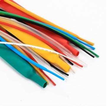 Colorful Heat Shrink Tube Wholesale 2X Shrink Red Green Yellow Blue White Wire Harding Flame Retardant Sleeve