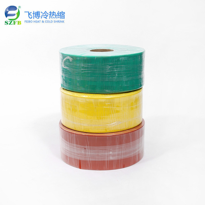 
                Material eléctrico de isolamento de plástico e tubo termorretrátil colorido de poliolefina Manga termoretrável
            