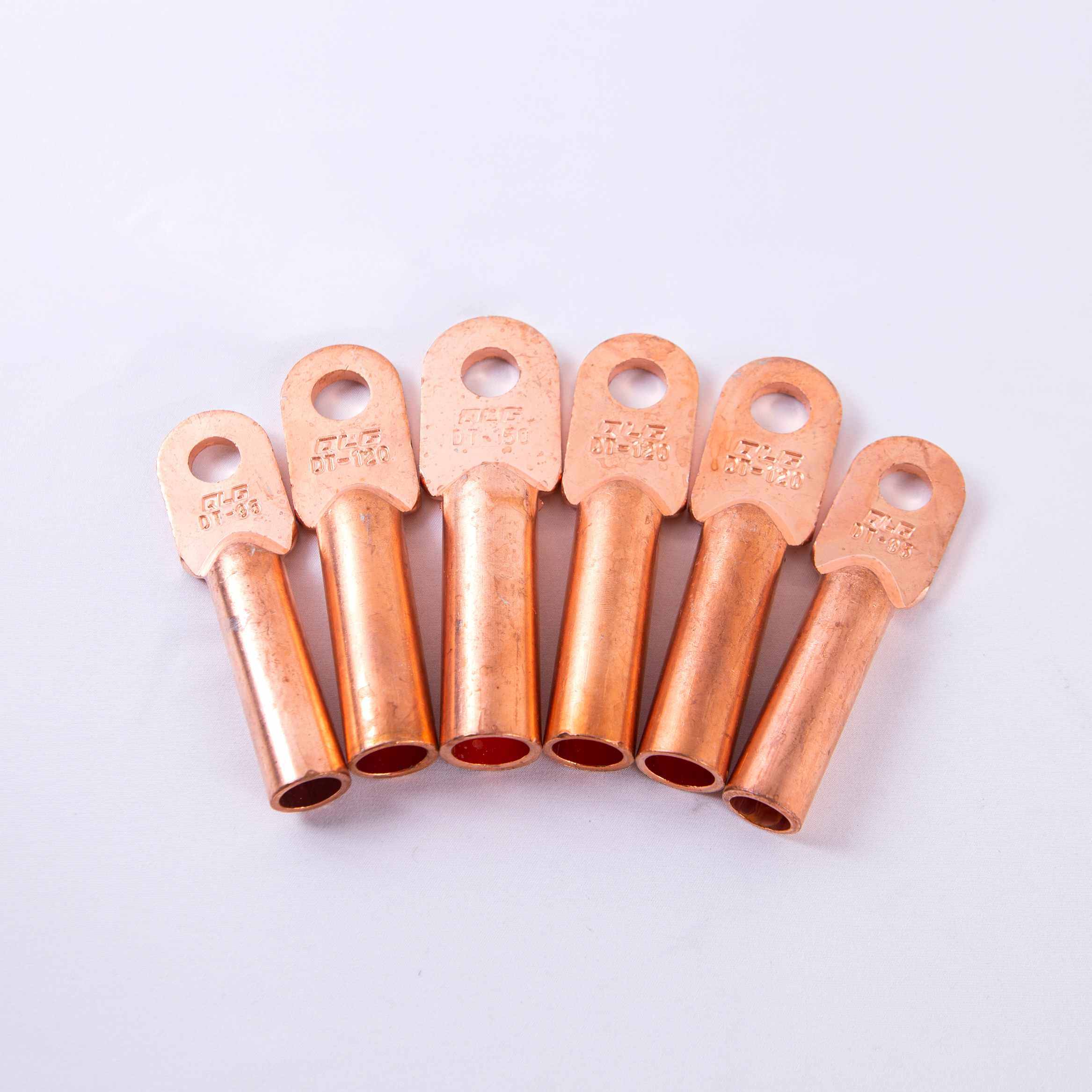 Copper Tube Electrical Connecting Lug Crimped Connector