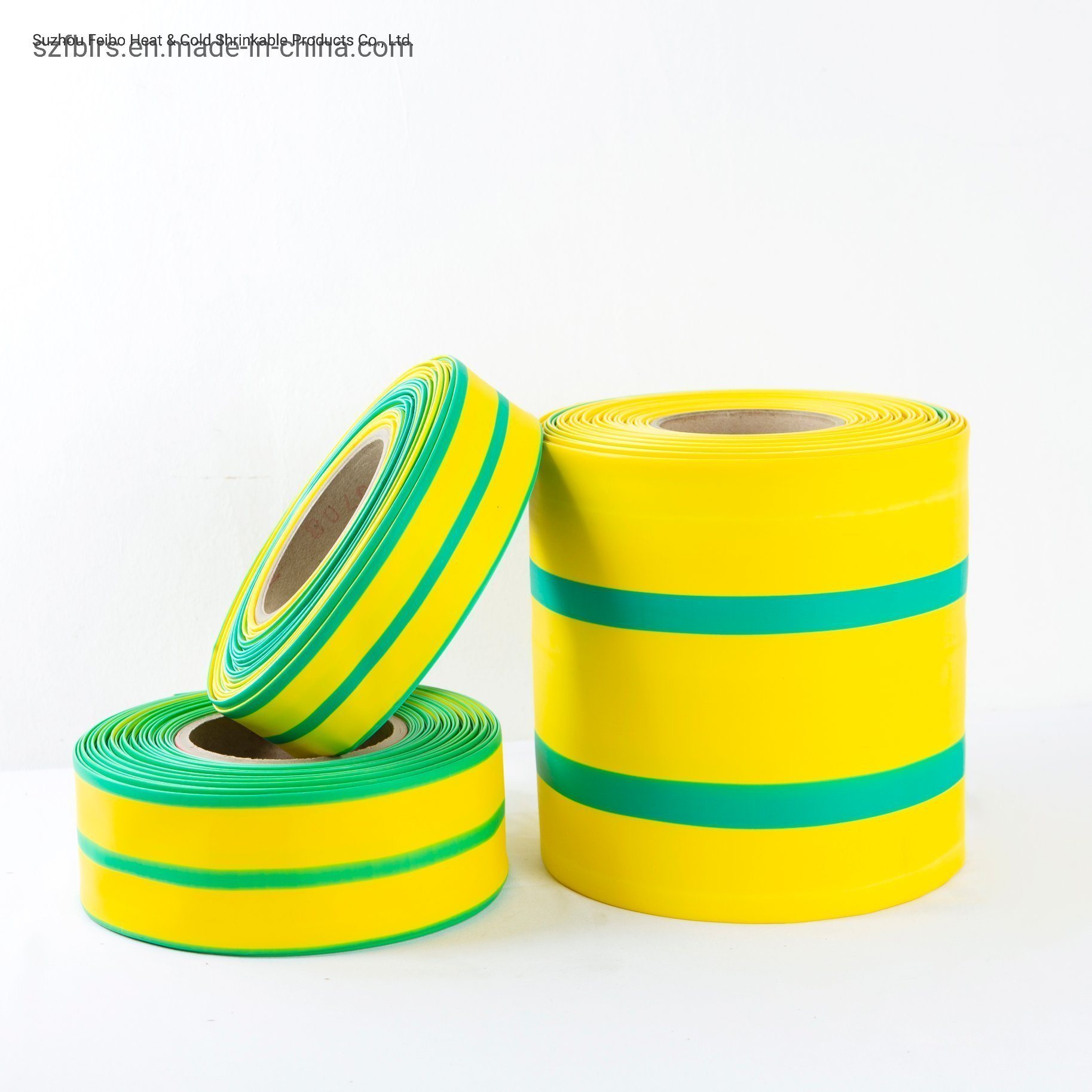 Cross-Linked Heat-Shrinkable Tube Yellow-Green Heat-Shrinkable Tube Two-Color Tube Two-Color Yellow-Green Tube