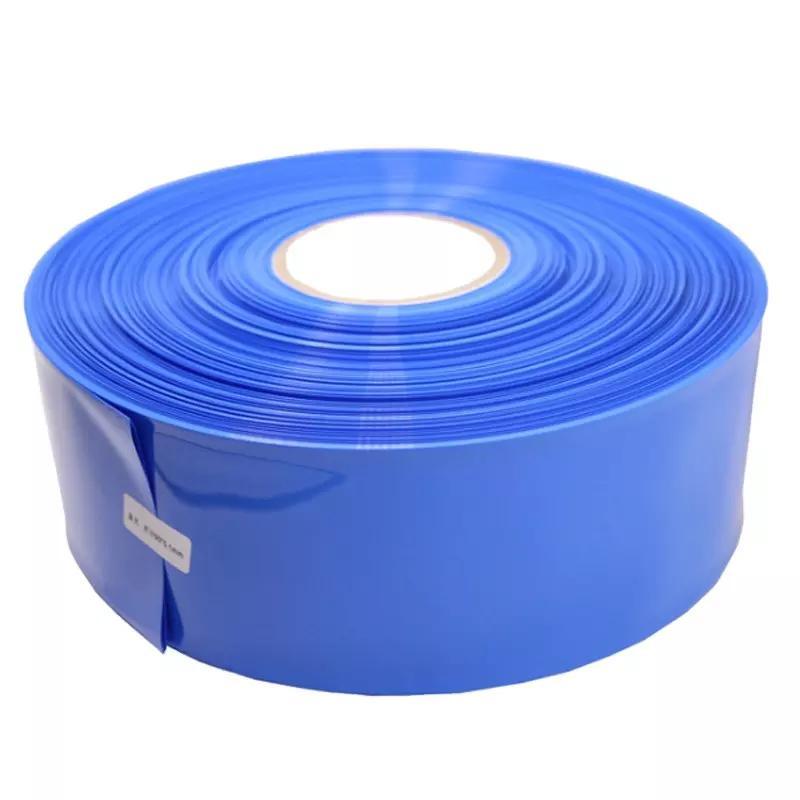 
                Color personalizado Gran contracción batería de litio calor tubo retráctil aislado Paquete de fuente de alimentación PVC película termorretráctil
            
