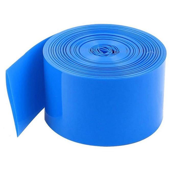 Custom Printed Plastic PVC Heat Shrink Battery Sleeve Packaging Tube / Heat Shrink Wrap