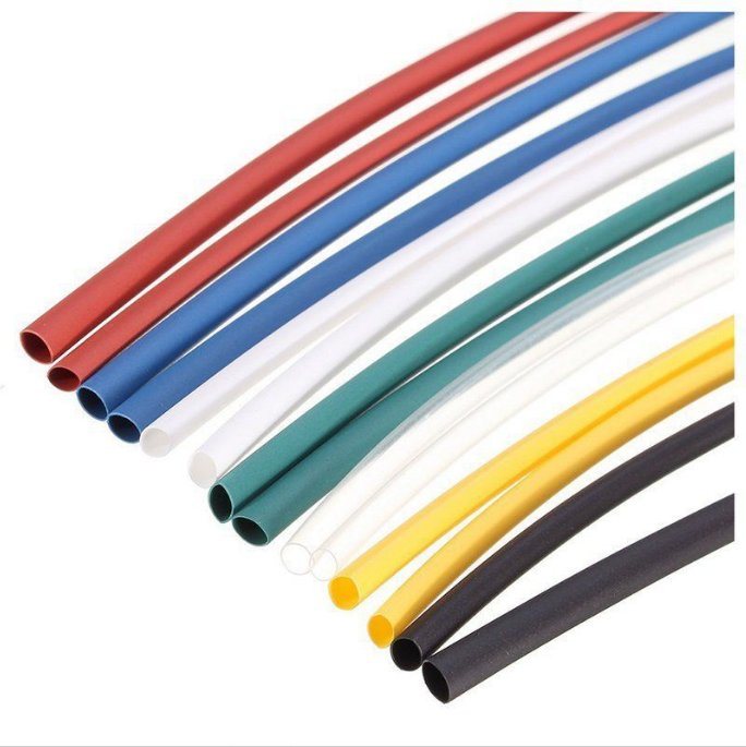 Customized Environmentally Friendly Heat Shrink Tubing Thickened 2X Thermoplastic Sleeving Black Heat Shrinkable Sleeving Wire Protection Insulation Sleeving