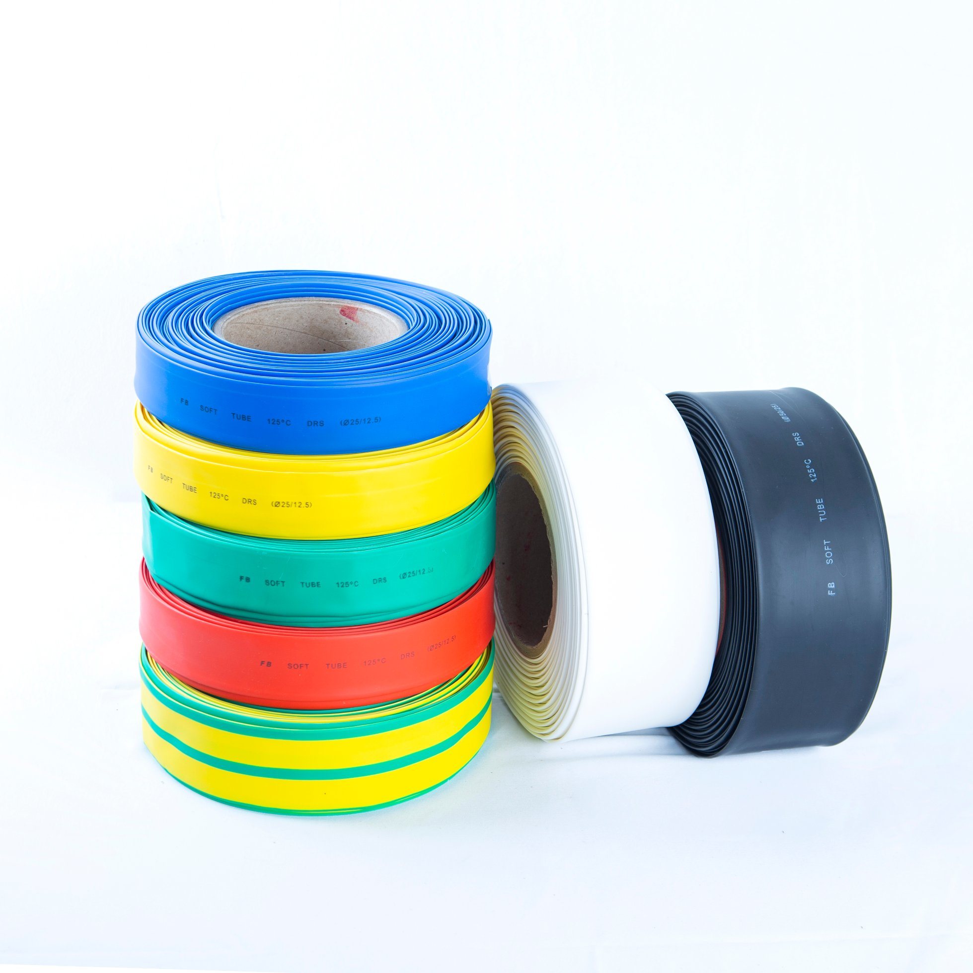 
                Protección medioambiental cinco colores calor tubo termorretráctil manguito de aislamiento 2 Veces Termoplástico cable aislante impermeable
            