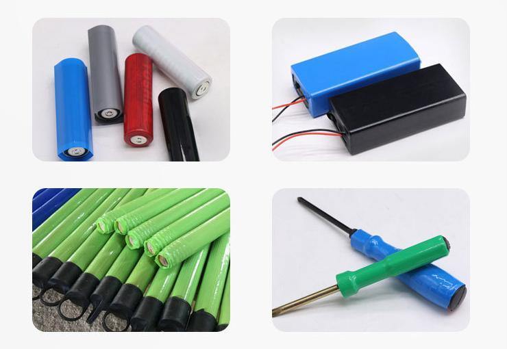 Fat Battery Packaging PVC Heat Shrink Tube Insulation Sleeve Protection Cover Flat Packaging Color Large Size
