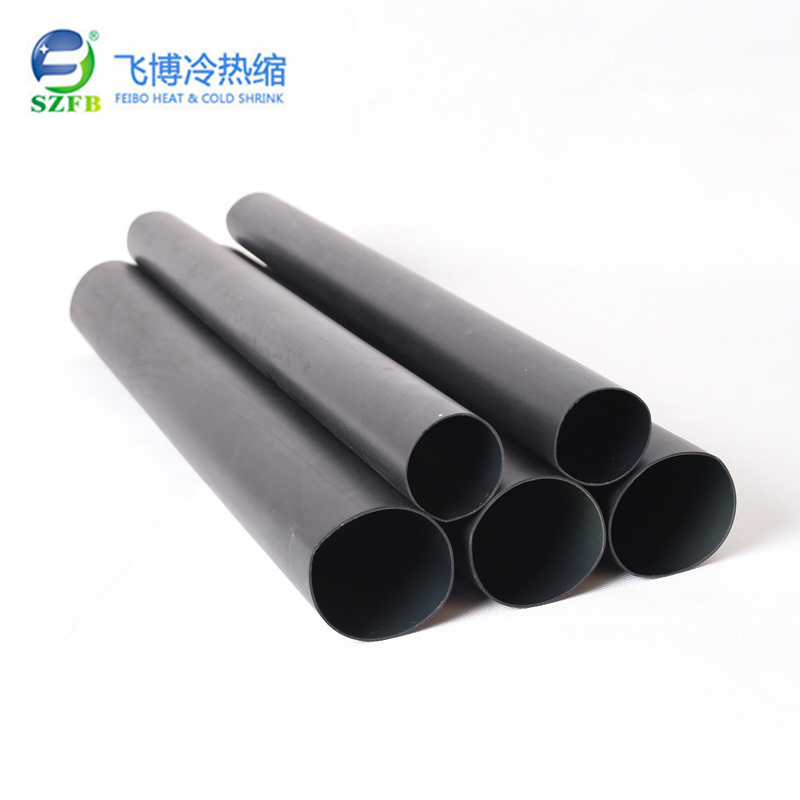 China 
                Feibo 3: 1 o 4: 1 Doble pared Negro calor Shrink llama Retardant tubo
              fabricante y proveedor