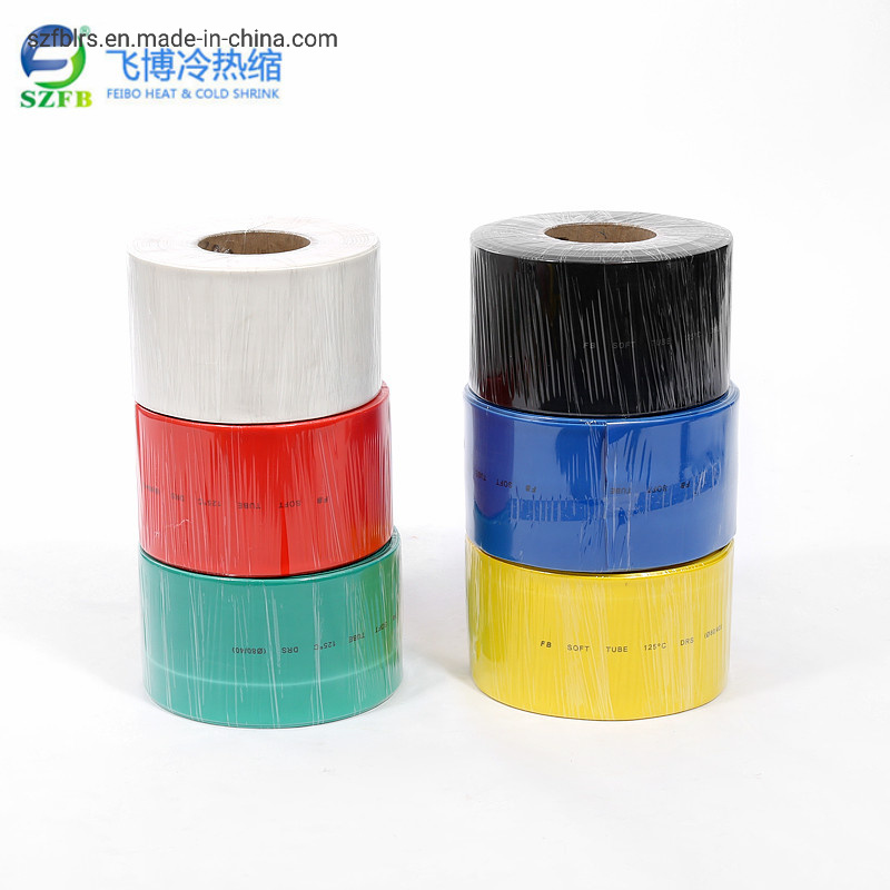Feibo Custom Logo PE Multi Szie Colorful Shrinking Heat-Shrinkable Heat Shrink Tube