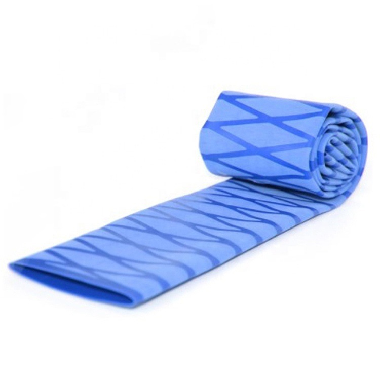 Flexible Heat Shrinking Wrap Tube/Non-Slip Textured Heat Shrinkable Sleeve,