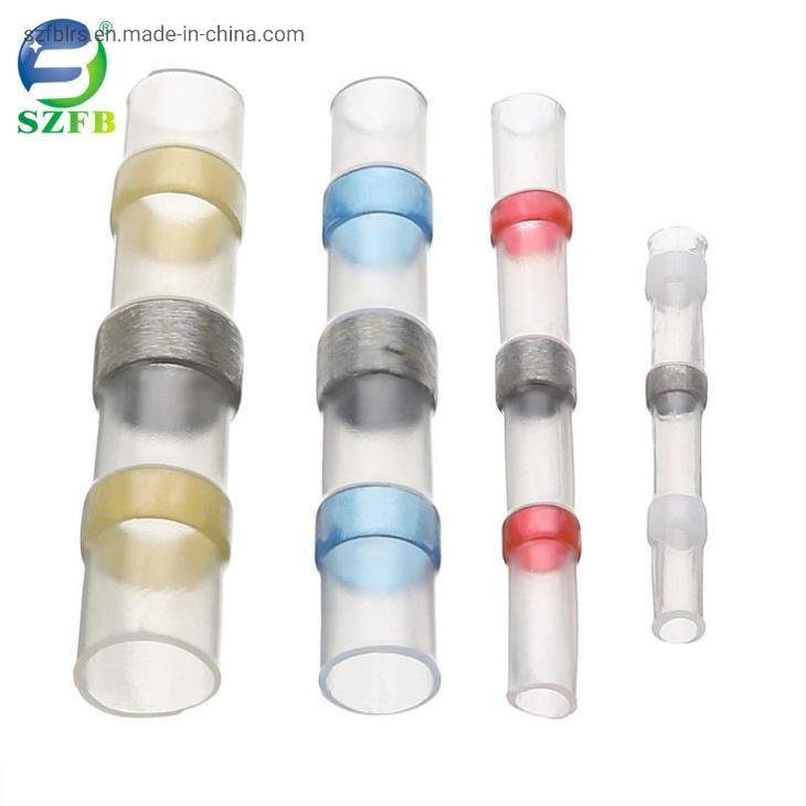 Flexible Solder Seal Wire Connectors Heat Shrink Insulated Tube Electrical Wire Sleeving Terminals Butt Splice Waterproofpopular