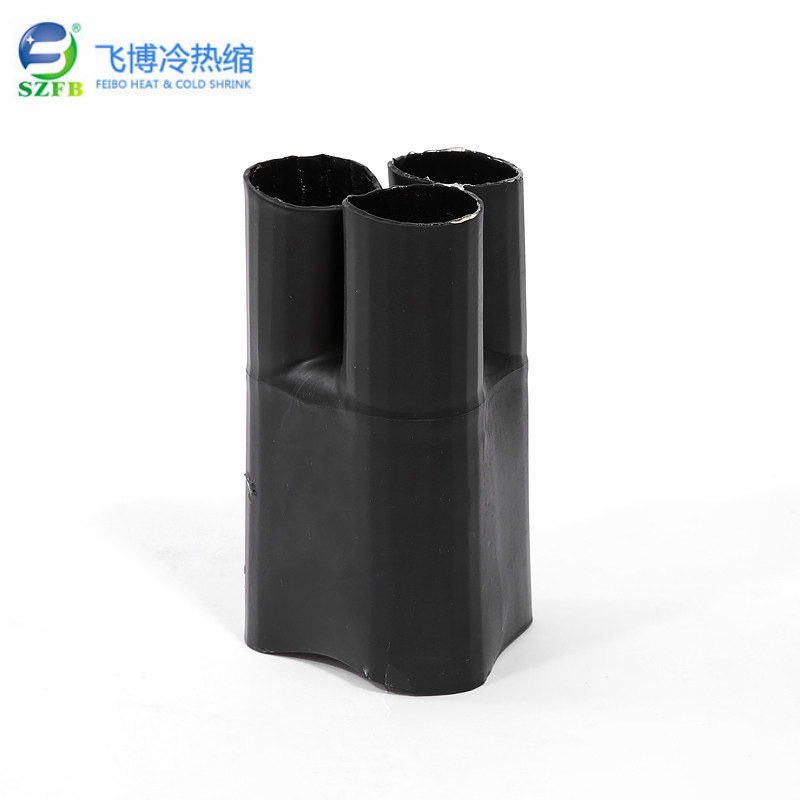 Китай 
                Термоусадочная Кабель коммутационного бокса 4 ядер черного цвета PE материал разъем
              производитель и поставщик