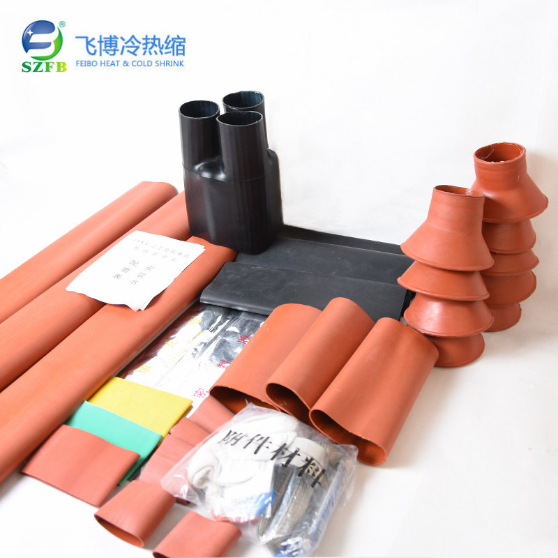 Cina 
                Testa terminale per cavo termorestringente a tre conduttori 35 kv per interni ed esterni Accessori per cavi
              produzione e fornitore