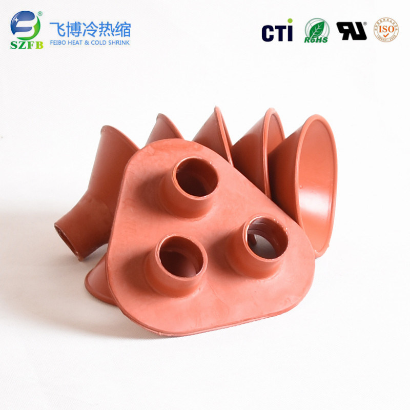 Cina 
                Termorestringente manicotto isolante per mantello impermeabile a tre fori Mantello di ombrello termorestringente
              produzione e fornitore