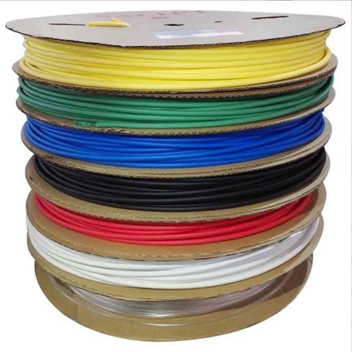 Heat Shrink Tube 2: 1 PE Heat Shrink Tubing Different Color Shrinkable Cable Sleeve