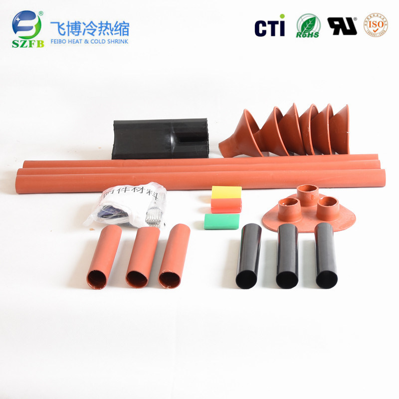 China 
                Tubo termorretráctil de alto voltaje Terminal del cable Termoretráctil Kit de terminación al aire libre y el empalme Accesorios 15kv
              fabricante y proveedor