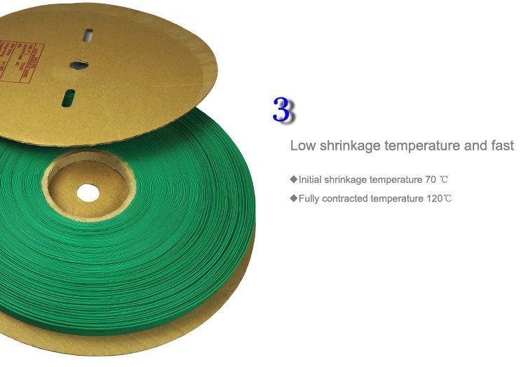 
                Tubo termorestringente colore protezione ambientale tubo isolante ignifugo
            