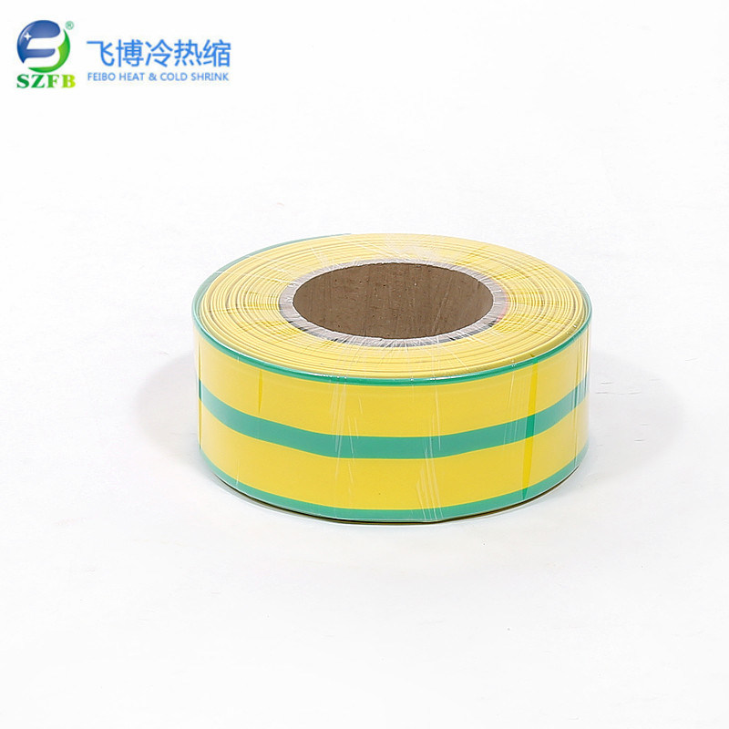 High Performance Polyolefin Yellow Green Heat Shrink Tubing