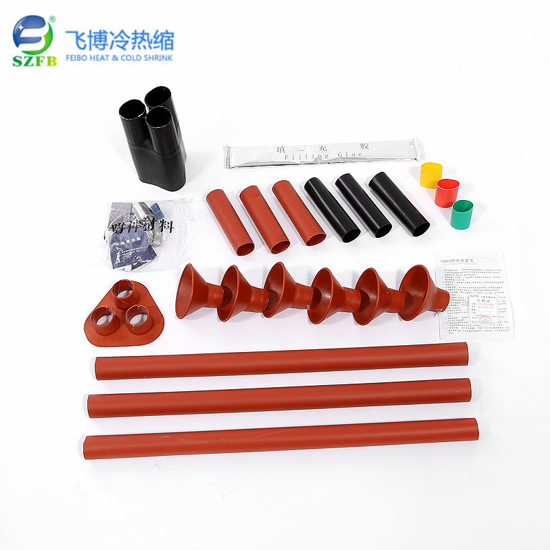 High Voltage Heat Shrinkable/Shrink Indoor/Outdoor Cable/Power Insulation Sleeve/Tube Termination Kit