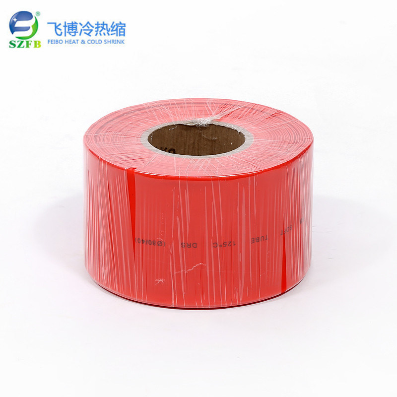 Inner Diameter 100mm Low Voltage Red Color Heat Shrink Tube for Insulation Material