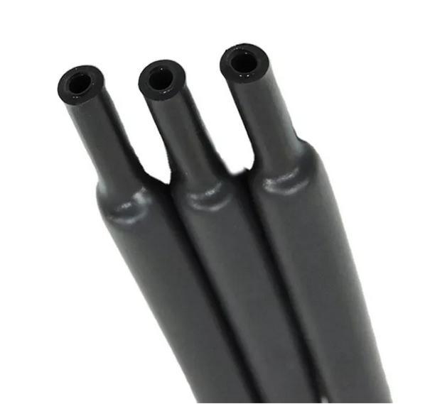 China 
                Pared doble manguito aislante negro 3: 1 tubos termorretráctiles Shrinkable Tubo con pegamento interior
              fabricante y proveedor