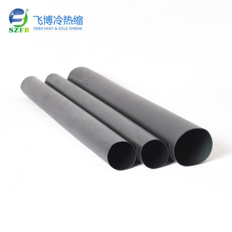 China 
                Funda aislante de la pared medio tubo termorretráctil Shrinkable tubo con el pegamento en el interior
              fabricante y proveedor
