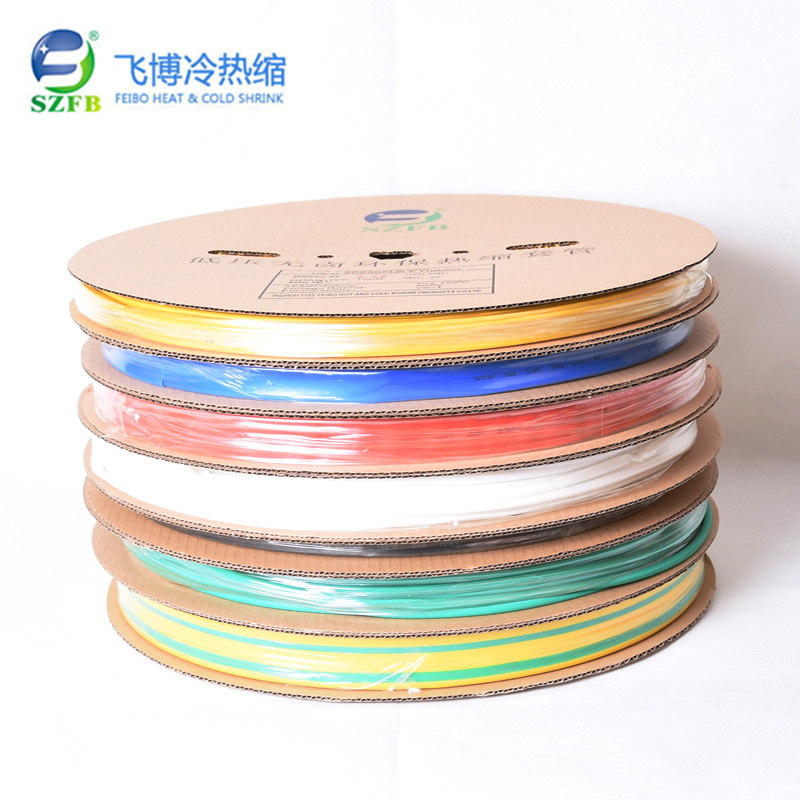 China 
                Insulation High Temperature Resistant Colorful Heat Shrink Sleeve Tubing
              manufacture and supplier