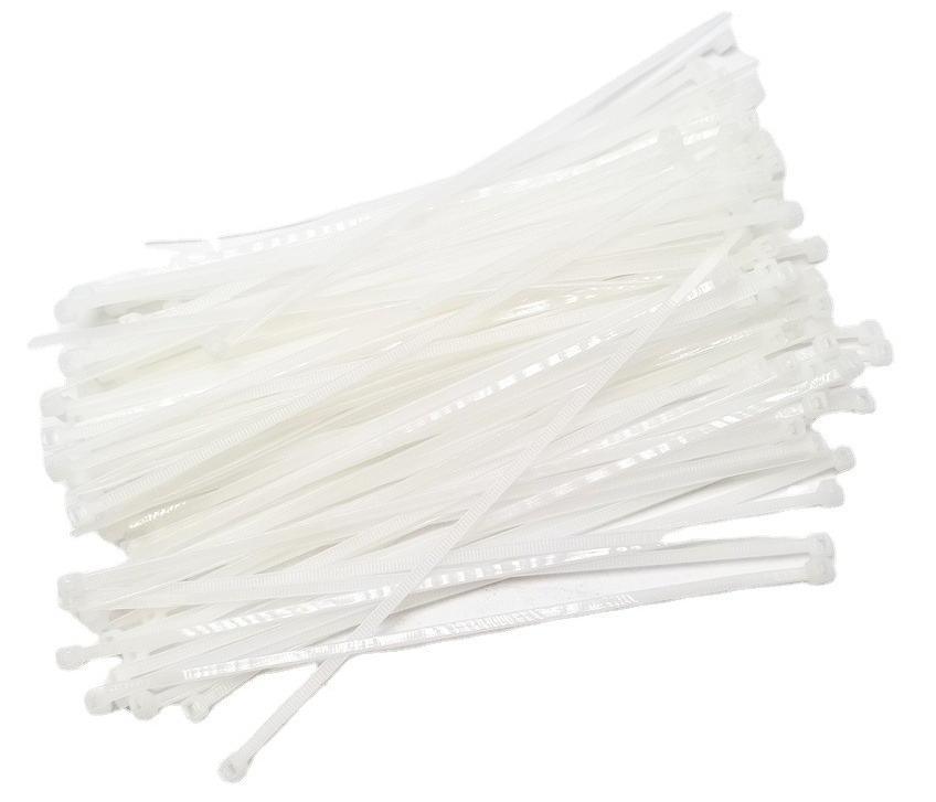 Low Price Cable Ties White Self — Locking Nylon Cable Tie Anti — Tear Plastic Cable Tie