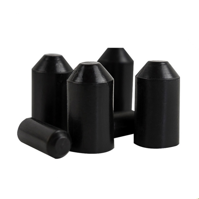Manufacturer Direct Sales Black U-Shaped Soft Cap Insulation End Cover Protection