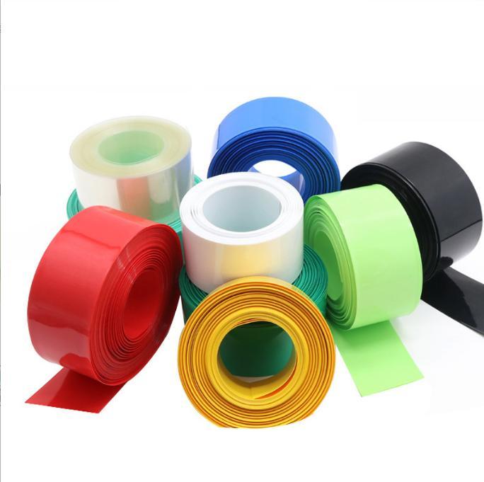 Manufacturer Direct Supply 18650 Cylindrical Lithium Battery Pack Heat Shrink Film PVC Shrink Sleeve