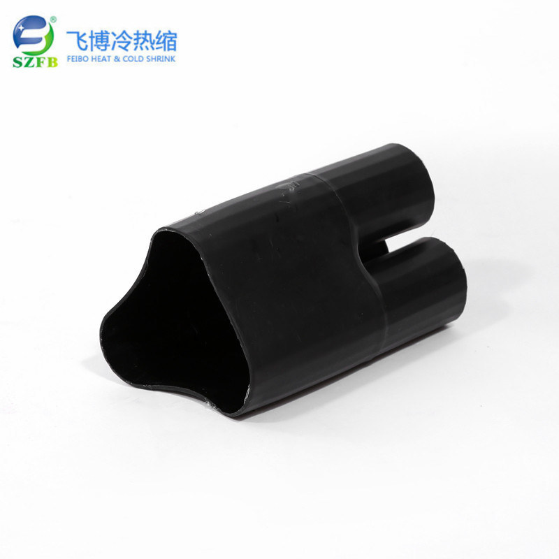 Manufacturer Straight Multi-Finger Black Heat Shrinkable Sleeve Cable