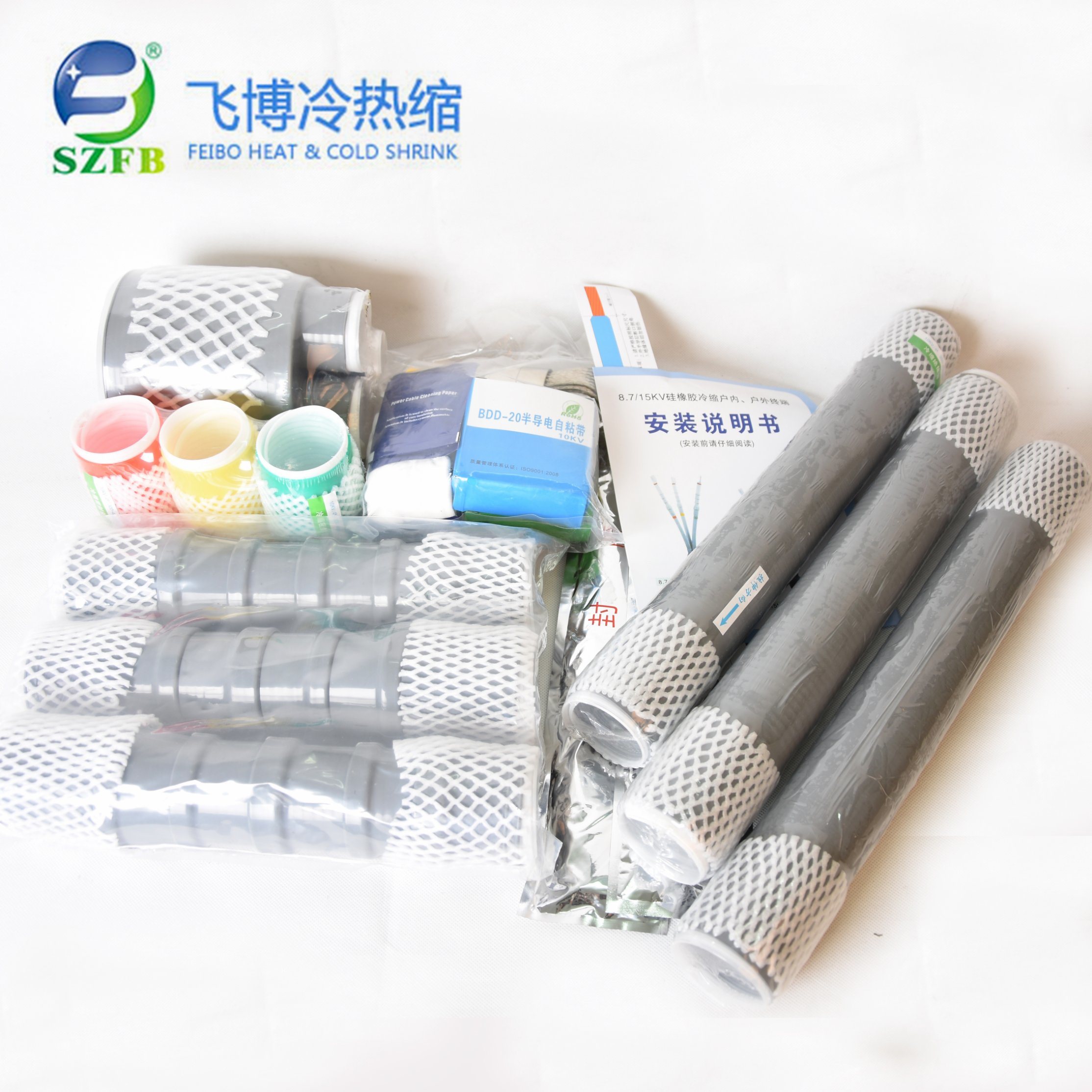 China 
                Hersteller Direktvertrieb von Niederdruck-Silikon-Gummi kalt schrumpfbar Buchse
              Herstellung und Lieferant