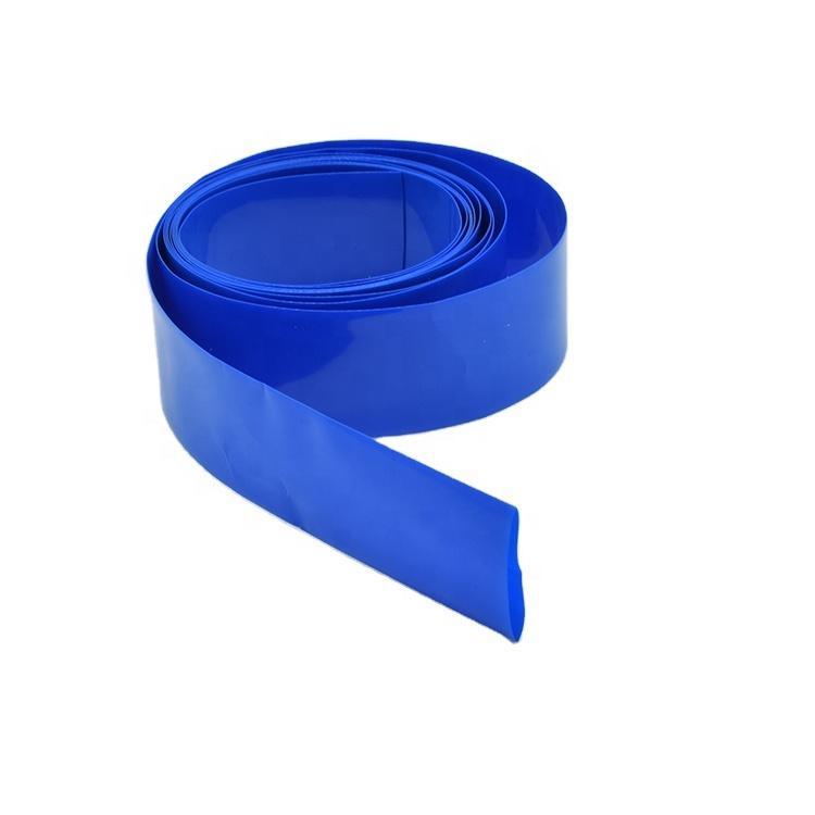 
                Rotoli di pellicola termorestringente PVC 30 mm larghezza Lay-Flat PVC calore Guaina termorestringente
            