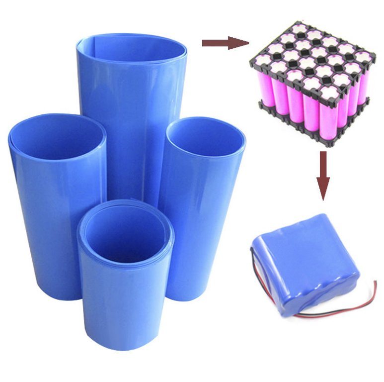 China 
                Tubo de contração térmica PVC no 7 Pacote de pilhas AAA bateria de lítio Embalagem de plástico de proteção contra perda térmica largura de 17 mm Embalagem de isolamento
              fabricação e fornecedor