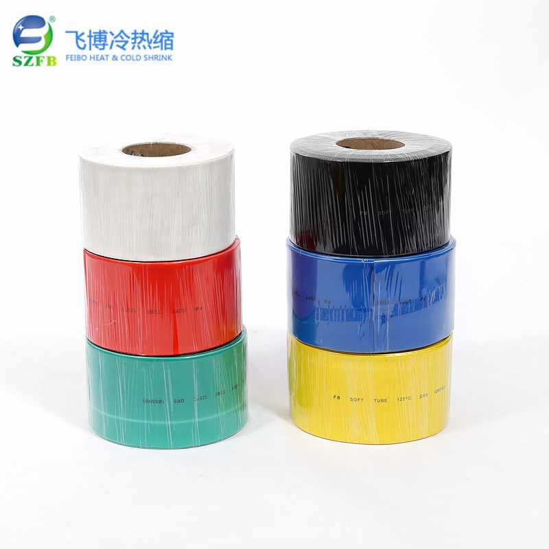 The Manufacturer Directly Supplies Multi-Color Low Voltage Flame Retardant Insulated Cable Heat Shrink Tubing