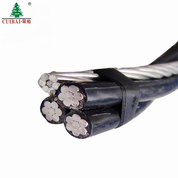 China 
                        0.6/1kv Power Aluminum Conductor XLPE Insulated Overhead Aerial Bundle Cable, Douplex/Triple/Quadruplex Service Drop/Urd/ABC Cable
                      manufacture and supplier