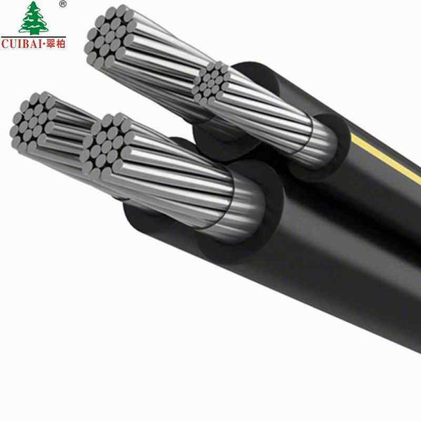 China 
                                 2*16mm2 4*16mm2 elektrischer AAC/AAAC/Aluminum Leiter-Stahl verstärktes Leiter-Service-Absinken ABC-Kabel                              Herstellung und Lieferant